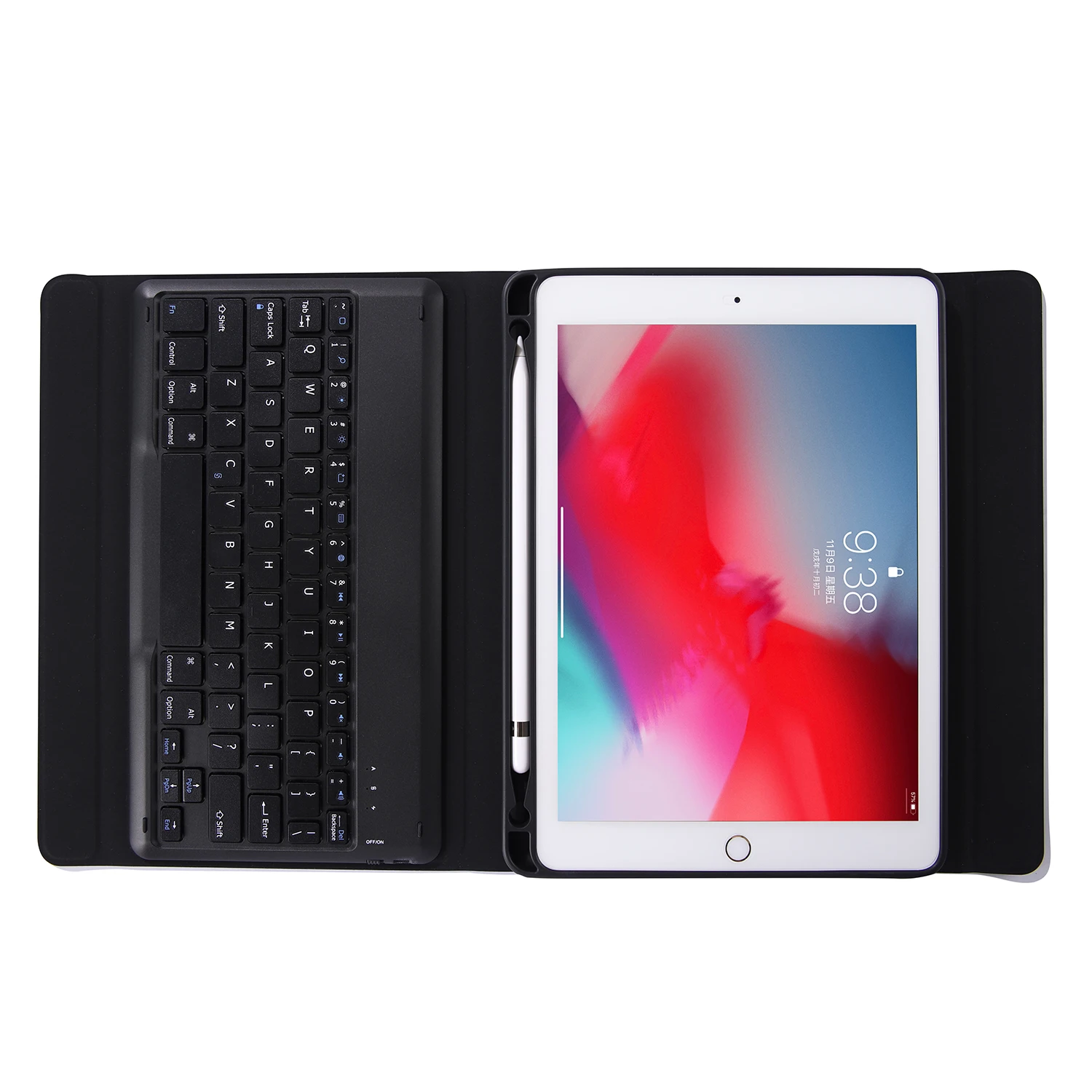 Bluetooth планшет клавиатуры для версии ipad Air 10,5 дюймов/10,5-дюймовый ipad Pro K05B черный