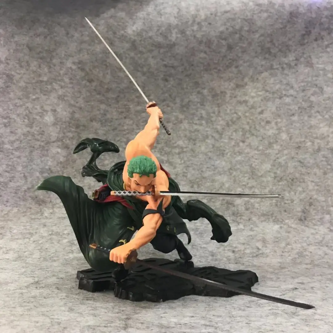 Аниме one piece 18 см Roronoa Zoro SA-MAXIMUM Ver. ПВХ Фигурки Коллекция Модель игрушки