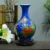 New Chinese Style Jingdezhen China Red crystal glaze flowers bloom vase modern home decoration handicraft living room decoration 12