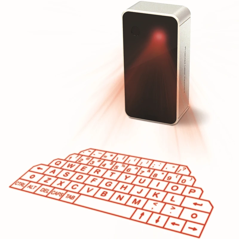 Virtual Laser Projection Wireless Bluetooth Keyboard Mini Mouse and Speaker for PC Tablet Laptop iPhone