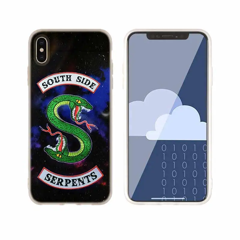 as the picture 09 Чехол для телефона s силиконовый мягкий чехол для iPhone 11 Pro X XS Max XR 6 6S 7 8 Plus 5 4S SE Американский ТВ ривердейл Funda Etui чехол - Цвет: as the picture 09