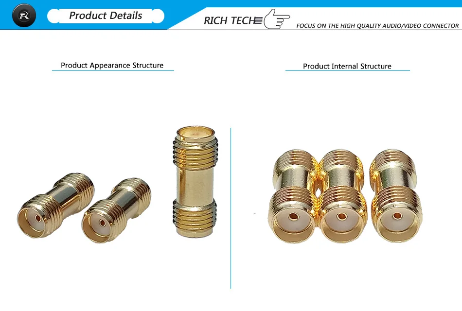 SMA female to female adapter (5)