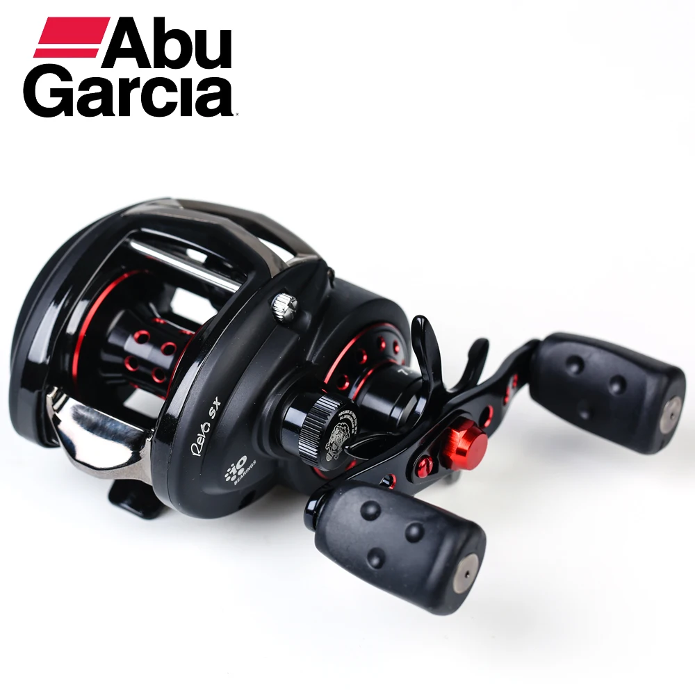 Abu Garcia REVO SX 04 Affordable Fishing Reel High Speed 9+1 Ball Bearing Carbon Fiber Drag Left Hand Baitcast Fishing Reel