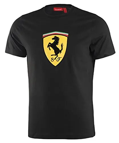 ferrari t shirt black