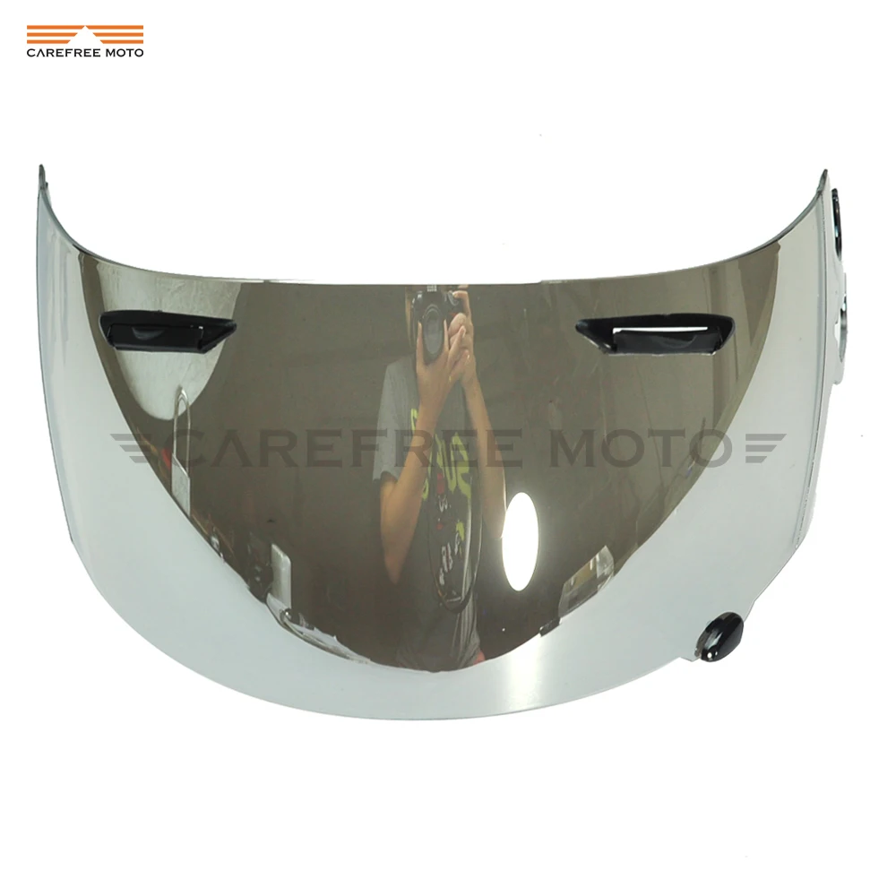 Chrome Мотоцикл Полный шлем козырек чехол для объектива для ARAI RR5 RX7-GP Quantum ST RX-Q Chaser-V Corsair- V Axces 2