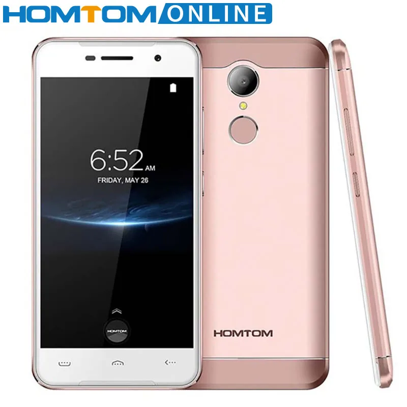Homtom HT37 Pro 5 0 Inch HD font b Smartphone b font Double Speaker MTK 6737