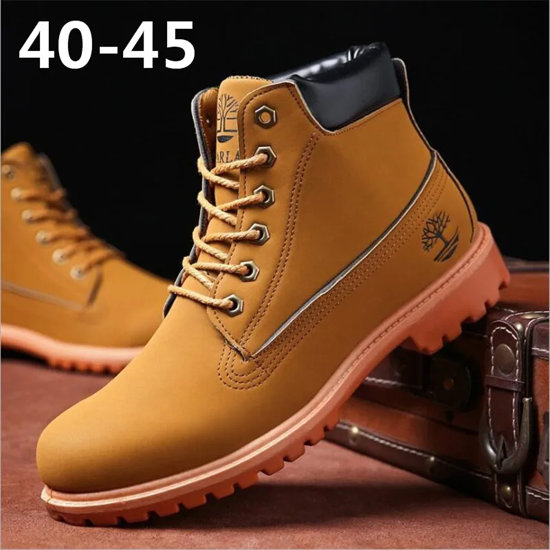 

2019 spring new trend men's outdoor sports travel Martin retro high-top army boots tide tooling fashion sports shoes 40-45