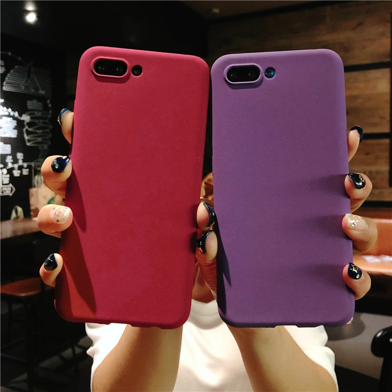 Case for Huawei Honor 10 9 8 Lite 5C 6X 7X 8X 7C 8C 5A 7A TPU Soft Y5 Y6 Prime Y7 Y9 2018 Cover Frosted Sand Texture Phone Cases |