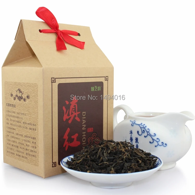 

Top 100g Yunnan Black Tea Chinese red dian hong black tea China different Organic Red Tea for weight loss