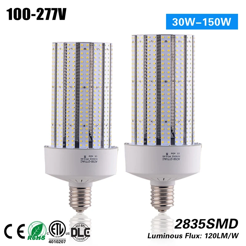 

Free shipping E26 E39 100W LED Corn Bulb for Post Light Fixture with ETL Listed