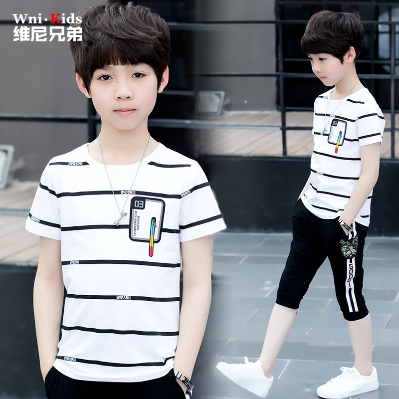 

2019 Kids Boys Clothes Striped Girls Blouse Cotton Boys Shirts Spring Boys Base Blouse Cotton Boys Tops Tees Baby Clothing