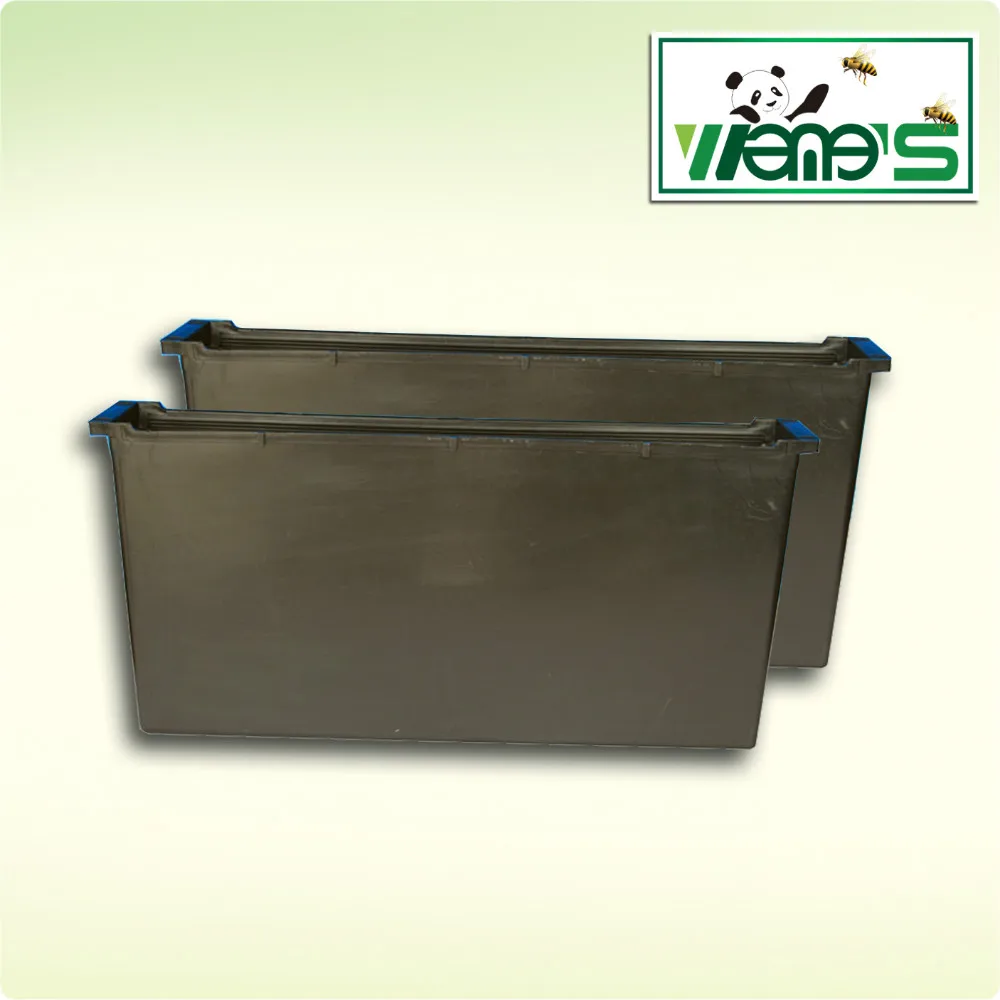 

5 PCS Black Plastic Inhive Bee Feeder 4L Capacity Beekeeping Feeding Tool