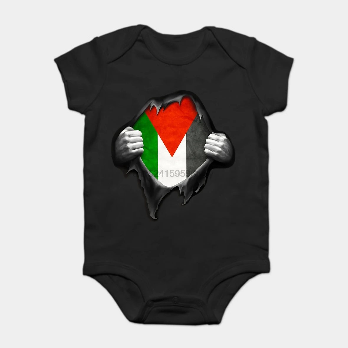 

Baby Onesie Baby Bodysuits kid t shirt Funny Cool Palestine Flag T Shirt. Free Palestine