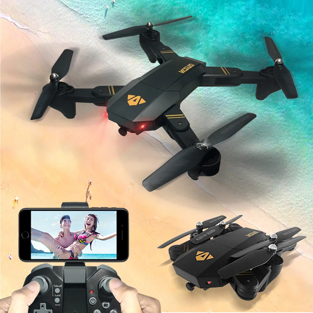 

Brand New VISUO XS809HW Wifi FPV 2MP Video 2.4G Selfie RC Quadcopter Toys and Hobbies Drone