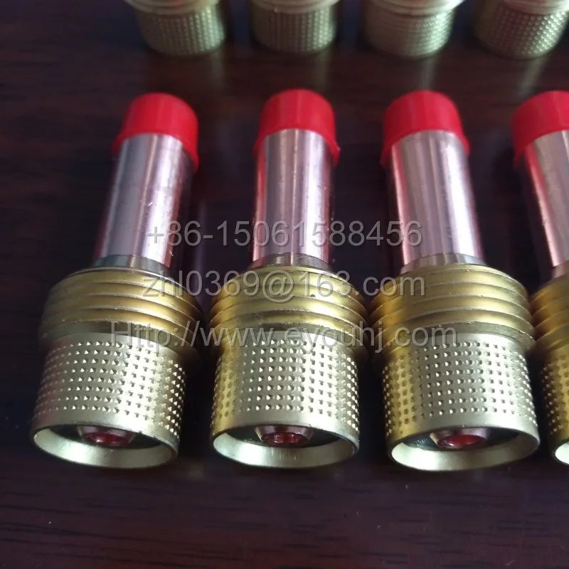 10pcs (45V28)Gas Len 4.0mm(5/32") Medium Collect Body For TIG SR PTA DB wp17/wp18/wp26 Torch
