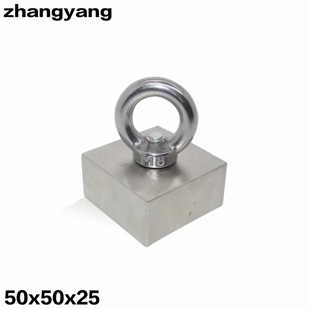 Сверхмощный редкоземельный магнит ZHANGYANG 50x50x25 мм неодимовые магниты F50 * 50*25