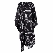 140 см x 160 см Профессиональная парикмахерская накидка Парикмахерская Печать Фартук водонепроницаемый антистатический