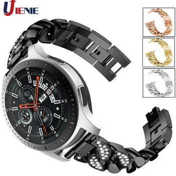 

For Samsung Galaxy Watch 46mm Gear S3 Classic Frontier Strap 22mm Watchband Stainless Steel Wristband Bracelet Wrist Band Straps