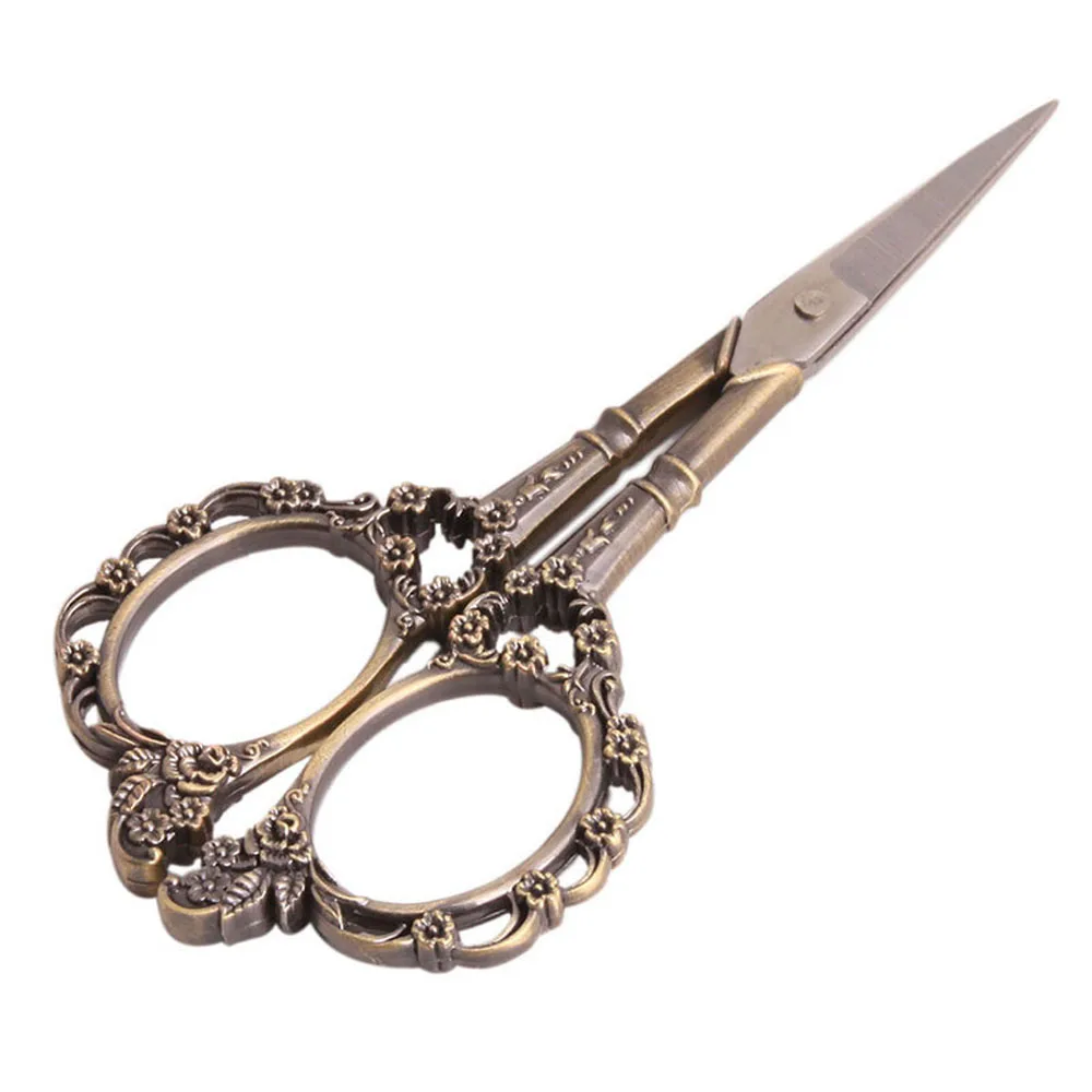 D-D-Stainless-Steel-Scissors-European-Vintage-Tailor-Scissors-Embroidery-Sewing-Floral-Shears-For-Needlework-Fabric
