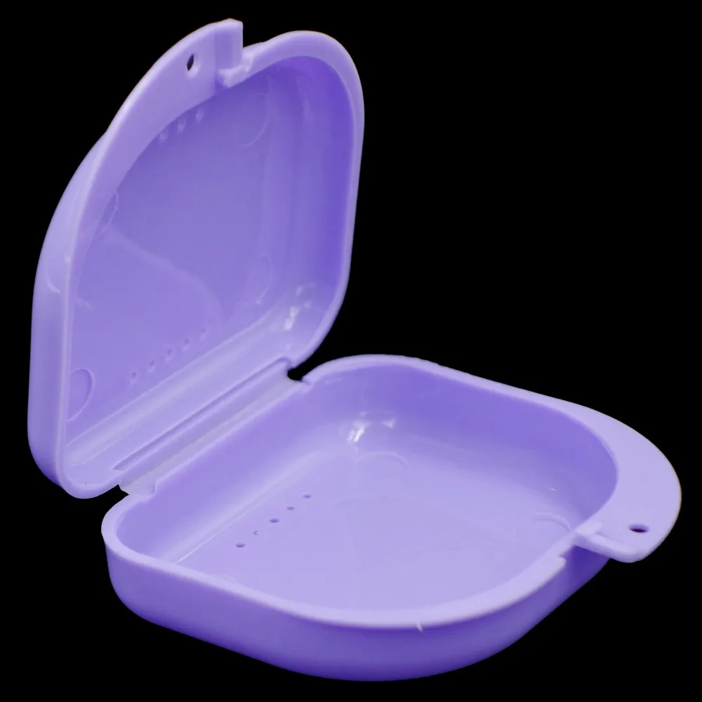 5 Colors Denture Bath Box Case Dental False Teeth Appliance Container Storage Boxes Denture Jul14 Drop Shipping MG