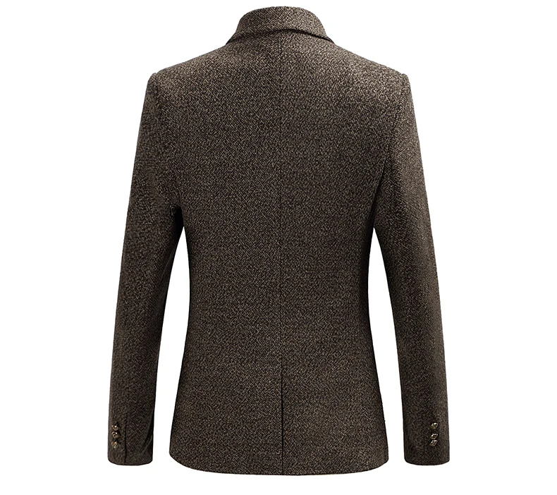 HCXY осень зима деловой мужской блейзер мужской повседневный пиджак высокое качество мужской деловой пиджак пальто популярный дизайн