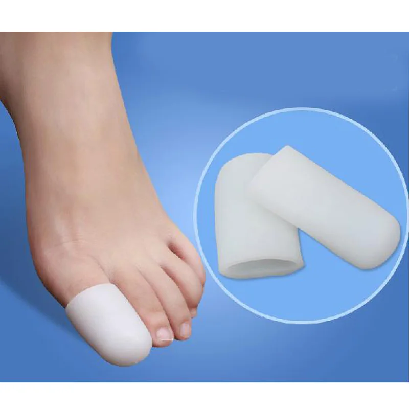 

3Pair=6Pcs Silicone Pedicure Bunion Finger Toe Overlapping Protection Corrector Hallux Valgus Foot Care Tool Big Toe Separator