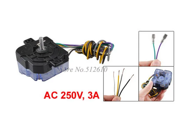 

Best Promotion Wholesale Price DXT15SX AC 250V 3A 6 Wires Single Shaft Timer for Washing Machine Washer 2PCS