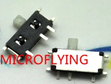 

MICROFLYING 100PCS/LOT MSK-12C02 MSK12C02 Toggle switch 7PIN Small switch for MP3 DIP7