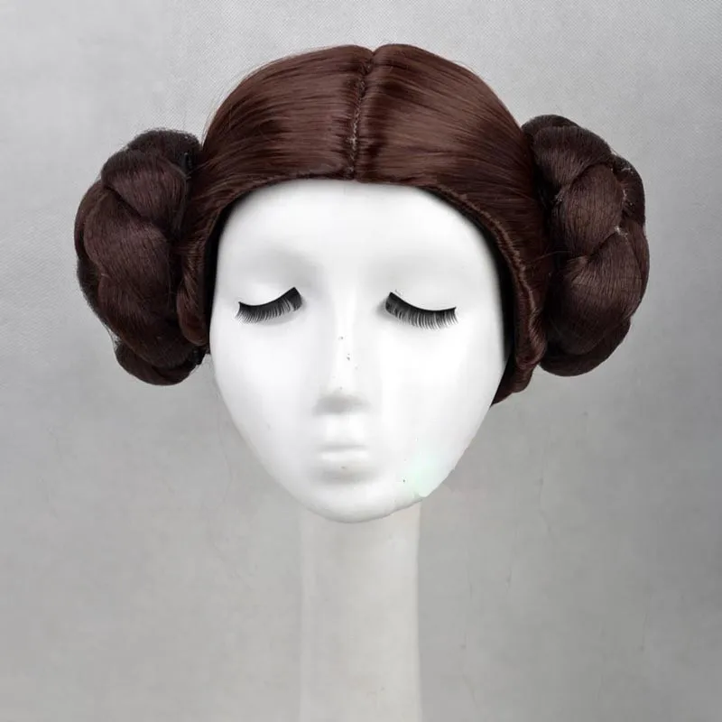 perruque princesse leia