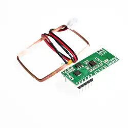 10 шт./лот UART 125 кГц EM4100 RFID карты Ключ ID считыватель модуль RDM6300 (RDM630) для