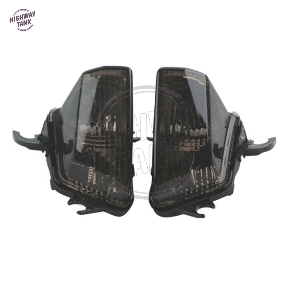 

Smoke Motorcycle Turn Indicator Signal Lens Winker Moto Turn Lights Case for KAWASAKI Z1000SX 2011-2014