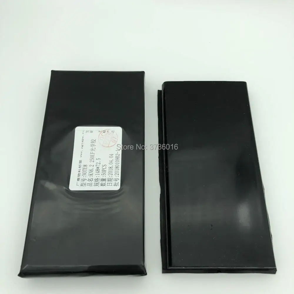 250um kawin kn 6.2 الهجين OCA فيلم ل samsung ملاحظة 8 LCD شاشة الزجاج OHF UF OCA فيلم الترقق ل الهاتف المحمول إصلاح