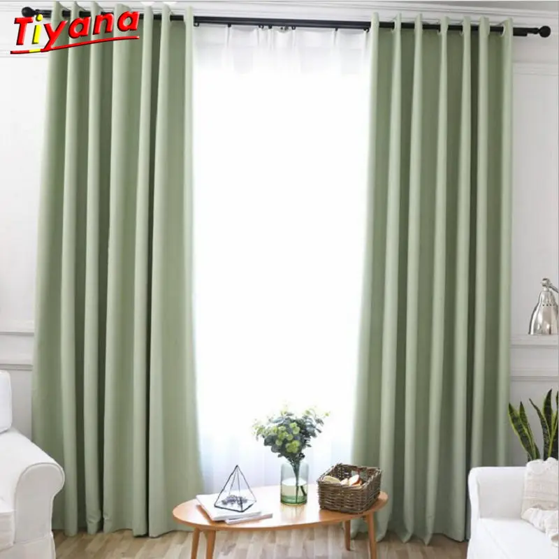 

Blackout Curtains for the Bedroom Solid Colors Curtains for the Living Room Window Grey Gold 75%Shading Curtains Blinds 092&30