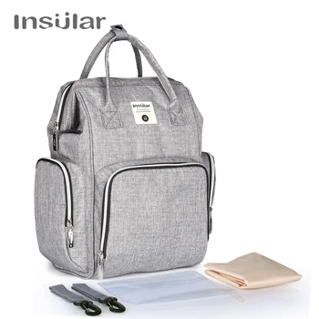 

Insular Heavy Duty Baby Diaper Backpack For Mom Backpack Maternity Bags For Mother Bag Baby Stroller Organizer Diaper Backpack