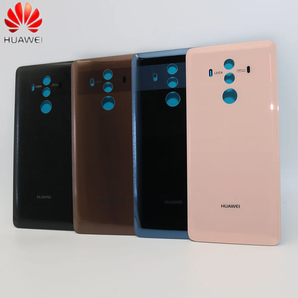 

Original For HUAWEI Mate 10 Pro Glass Battery Cover,Replacement Back Door Rear Housing Cover Case 6Inch ,Adhesive Sticker