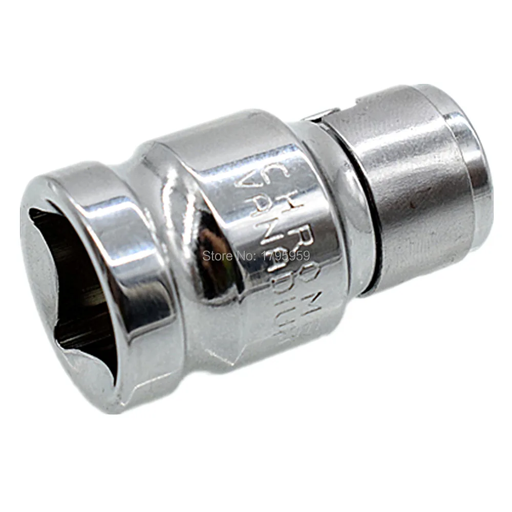 

Adapter Socket 1/2" Square Drive to 10mm Hex Adapter Quick Release Screwdriver Bit Holder Converter Impact Bit Socket Conversion