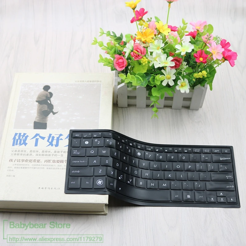 Для ASUS Zenbook флип UX360 UX360 UX360ca UX360ua Ux360c Ux360u Ux360uak 13,3 ''13 дюймов Чехол для клавиатуры ноутбука протектор - Цвет: allblack