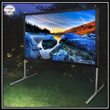 P1VWG 4 3 Video Heavy duty Portable Fast fold deluxe folding projection font b screen b
