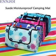 200*150 см Высококачественный замшевый водонепроницаемый хлопковый алюминиевый фольга влагостойкий коврик с принтом коврик для пикника утолщенный походный коврик для палатки