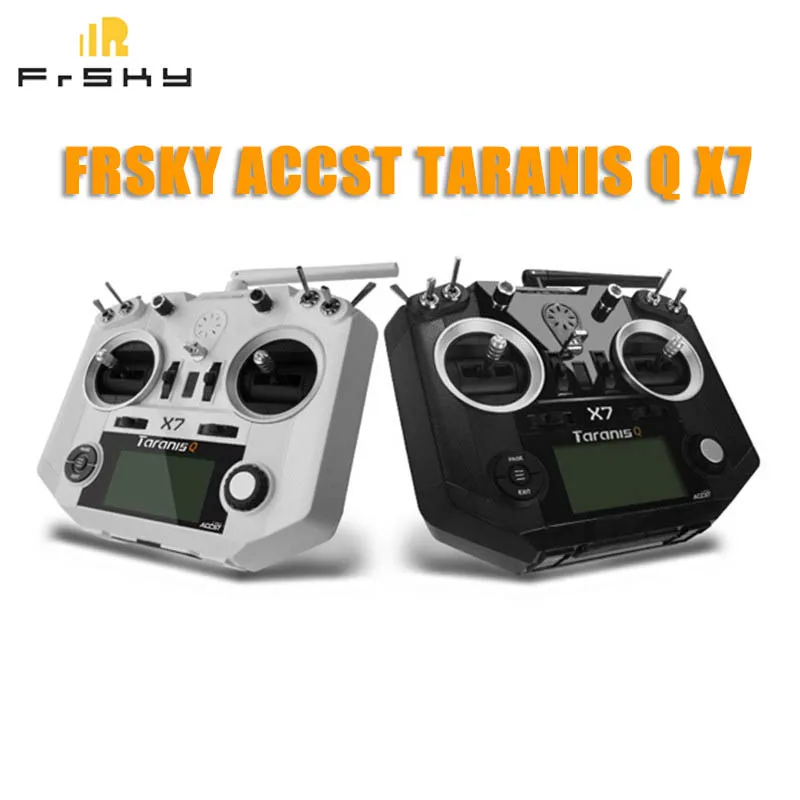 FrSky ACCST Taranis Q X7 передатчик 2,4G 16CH Mode 2 Белый Черный международная версия для FPV RC Дрон Квадрокоптер запчасти