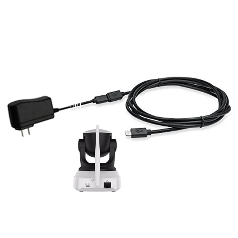 Wifi Ip-kamera Power Adapter verlängern Kabel Micro usb-anschluss 5V2A 1 mt 3 mt 5mr für Vstarcam C7824WIP Neue Version und andere kamera