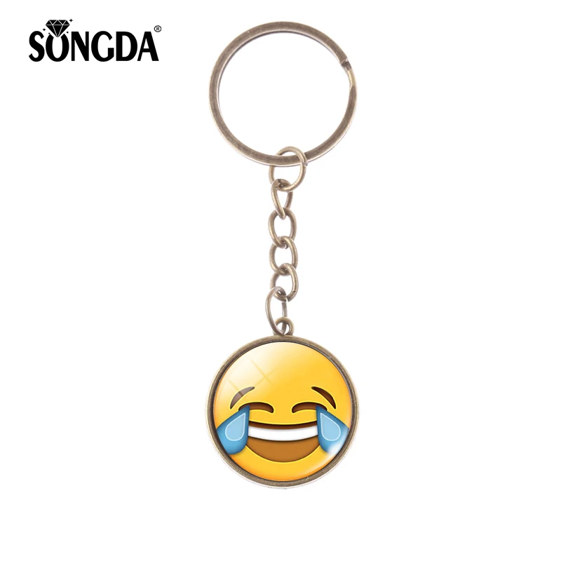 Buy SONGDA Cute Emoji Picture Emoticons Keychains