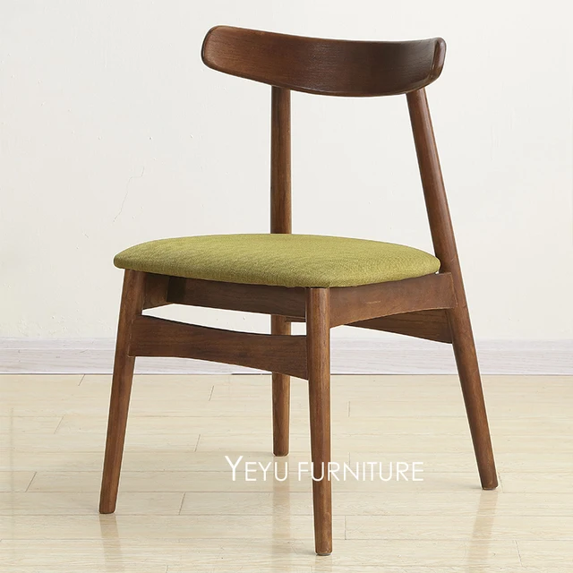 Minimalista diseño moderno de madera sólida acolchado Silla de ... Minimalista diseño moderno de madera sólida acolchado Silla de ...
