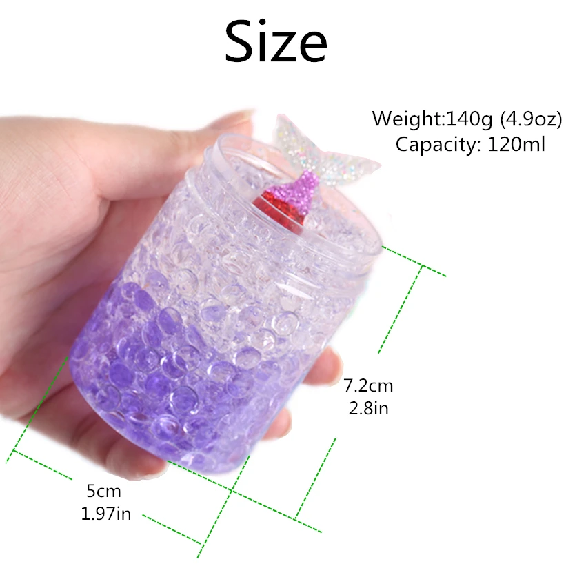 Mermaid Slime DIY Bead Clay 6 Colors Crystal Decompression Putty Fragrance Jelly Slime Antistress Mud Toy Set For Children 120ml Mermaid Slime DIY Bead Clay 6 Colors Crystal Decompression Putty Fragrance Jelly Slime Antistress Mud Toy Set For Children 120ml