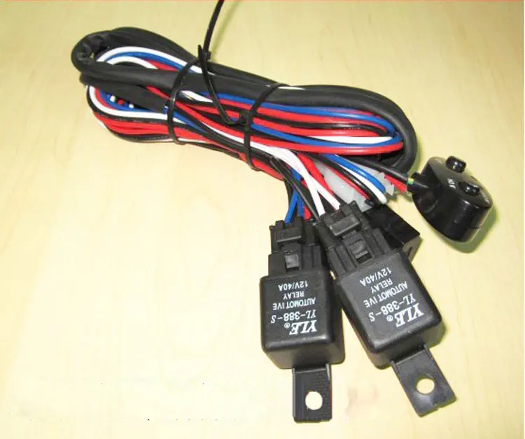 12V 30A Relay for Fog Driving Light Wire Wiring Harness YL-388-S