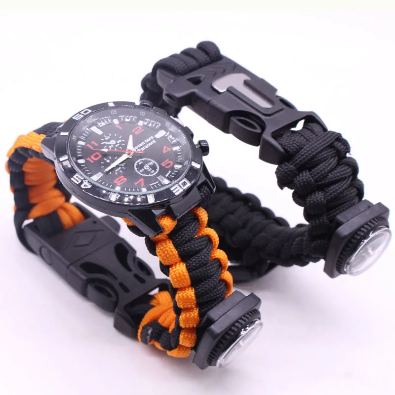 Tactical Wrist Type watch EDC Tactical Camouflage Outdoor survival