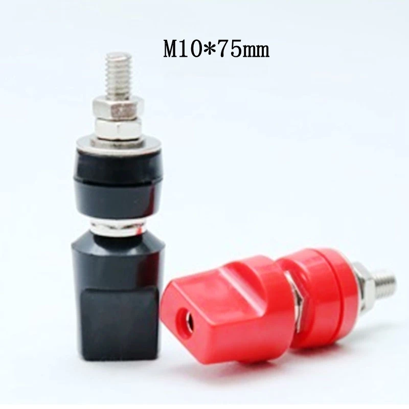 1pcs M10*75 pure copper binding post/10mm grounding post terminal 100A