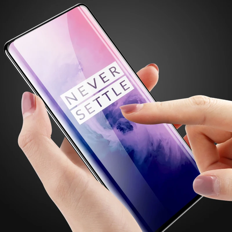 3D стекло для oneplus 7 Защитный flim Mofi pro закаленное полный экран защита