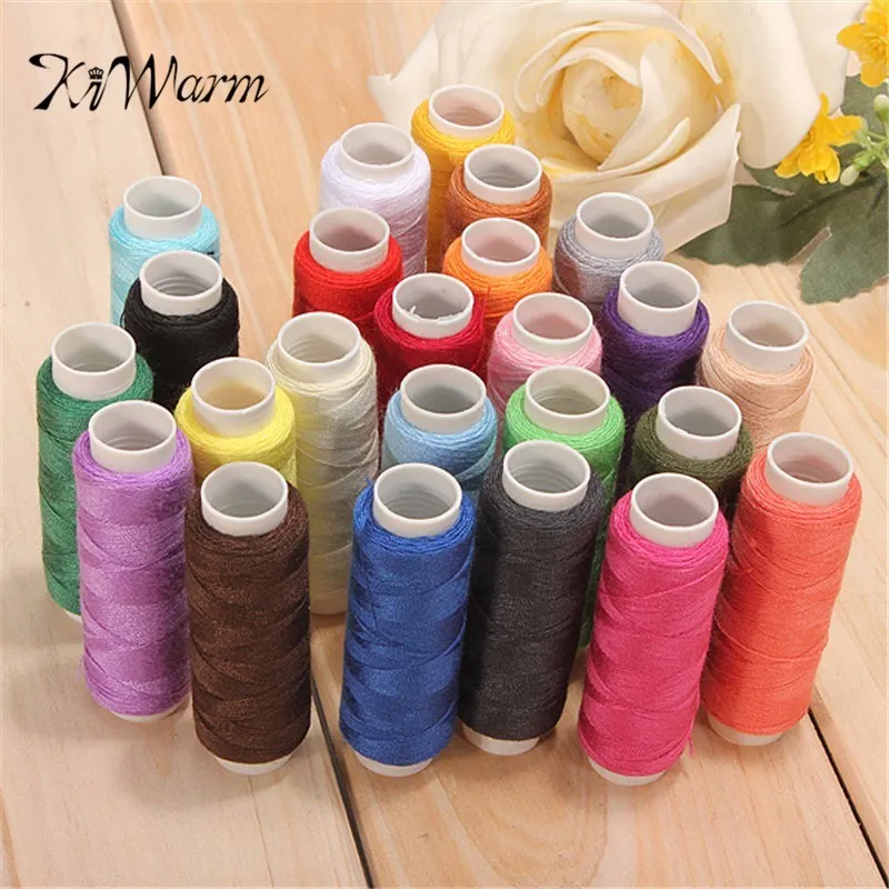 Buy KiWarm Practical 24Pcs Colorful Spools Fine