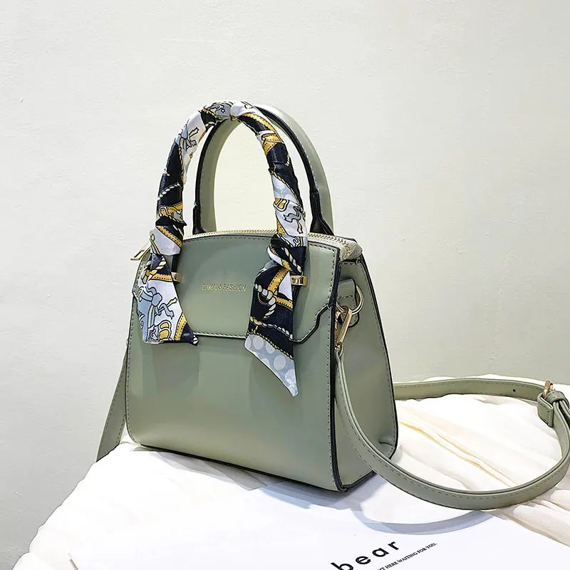 

Elegant Female Ribbon Tote Bag 2019 Fashion New High Quality PU Leather Women's Designer Handbag Casual Shoulder Messenger bag
